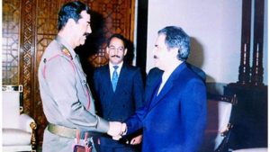 Rajavi-Saddam Hossein- Albania nejatyaftegan